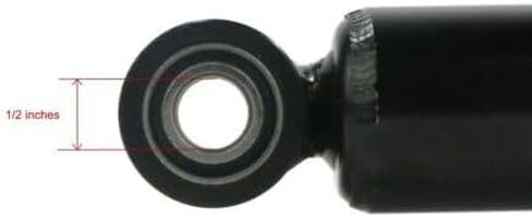 The ROP Shop (2) Black 13" Rear Shocks for 2021 Harley-Davidson Cycle Sportster Iron XL1200NS in Saudi Arabia