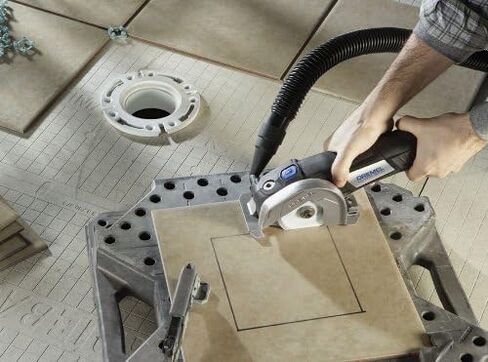 Dremel US540-01 Ultra-Saw 3.5-Inch Tile Diamond Blade, White | Diamond-Coated Edge | Continuous Rim Design | Ceramic Material Cutting | Steel Core | Abrasive Cutting Surface in Kuwait