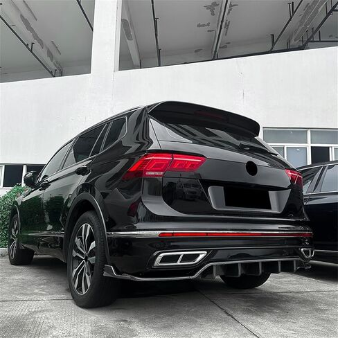 Car Rear Bumper Diffuser Lip Body Kit for VW Tiguan MK2.5 R Line in Saudi Arabia