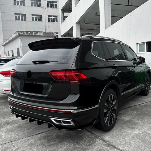 Car Rear Bumper Diffuser Lip Body Kit for VW Tiguan MK2.5 R Line in Saudi Arabia