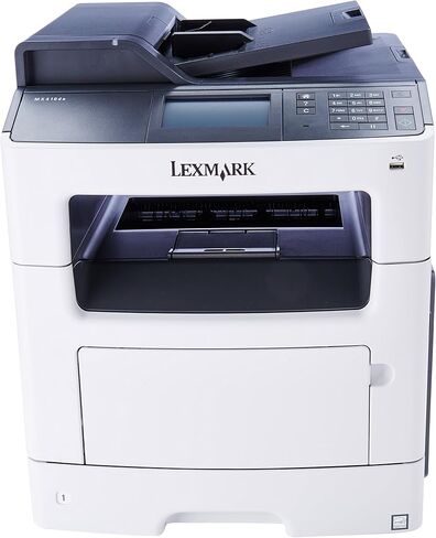 Lexmark MX410de MX410 35S5701 4063-230 الكل في واحد طابعة ليزر ناسخة وماسح ضوئي MFP مع كابل USB لأسطوانة الحبر (متجدد) in Saudi Arabia