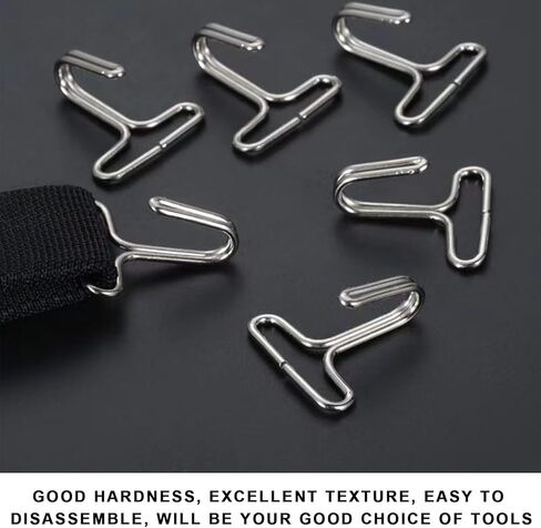 20 PCS Car Seat Cover Hooks, Metal Seat Pad Fixing Hanger Headrest Cover Locking Clip, Multi-Function Fixing Hook Cushion Pad Installation Replacement for Vehicle Seats in Saudi Arabia
