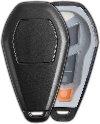 KeylessOption Keyless Entry Remote Control Starter Car Key Fob Case Shell Outer Cover Button Pad For Viper EZSDEI7141 474V (Pack of 2) in Saudi Arabia