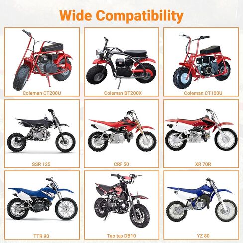 FVRITO Left Brake Handle Clutch Lever Perch for 196cc 6.5HP Coleman CT200U BT200X Trail 200 CT200U-EX CC100X Baja Motovox Monster Moto Mini Bike CRF XR SSR 70 80 Suzuki KX65 Pit Dirt Bike in Saudi Arabia
