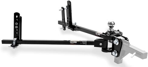 Fastway e2 2-Point Sway Control Trunnion Hitch، 92-00-1065، تصنيف وزن المقطورة 10000 رطل، تصنيف وزن اللسان 1000 رطل، مجموعة توزيع الوزن تتضمن ساق وصلة ربط قياسية، الكرة متضمنة in Kuwait