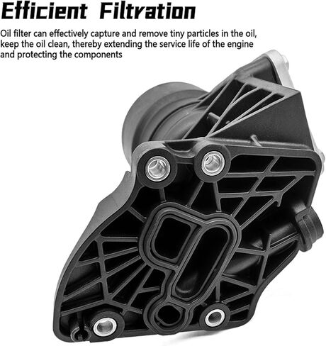 26300-3CAB1 Engine Oil Filter and Housing Assembly Fit for Kia Sedona Sorento Cadenza Fit for Hyundai Santa Fe Azera Replace 26300-3CAB0 in Saudi Arabia