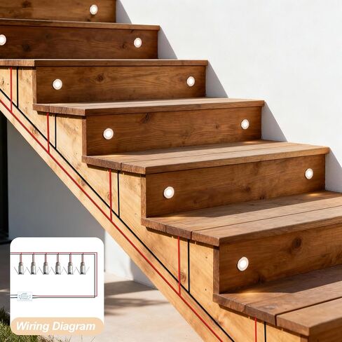 1W Buried Light, DC12-24V, 3000K,Outdoor Embedded LED Light, Mini Buried Light, Outdoor Buried Light, Foot Light, and Well Light (3000K,6 Pack) in Kuwait