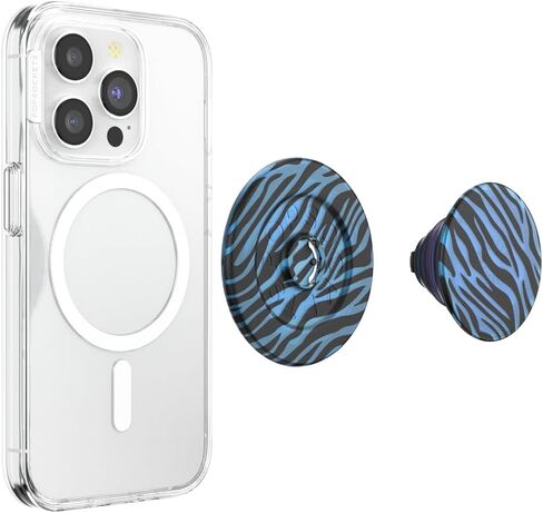 POPSOCKETS Phone Grip with Expanding Kickstand, PopOut - Rainbow Fluff in Kuwait