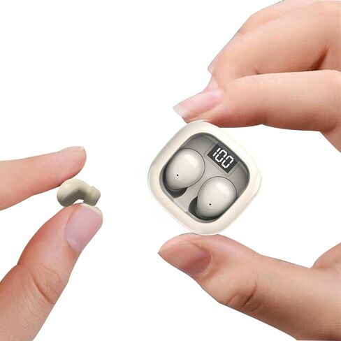 Ear Buds Invisible Mini Earbuds Wireless Bluetooth Smallest Low Profile | Micro Tiny Discreet Hidden Earbuds for Work, Small Headphones, Sleep Wireless Earphone IPX5 Waterproof for Small Ear Canals in Kuwait