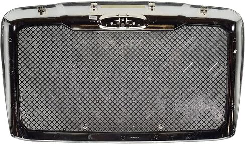 Evan Fischer Grille Assembly Compatible with 2008-2017 Freightliner Cascadia, Chrome, Mesh Insert, With Bug Screen in Saudi Arabia