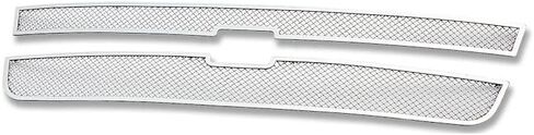 APS متوافق مع Chevy Silverado 2500HD 3500 2005-2006 & 06 1500 HD SS & 07 Classic الرئيسي العلوي من الفولاذ المقاوم للصدأ شبكة أمامية من الكروم C75306S in Saudi Arabia