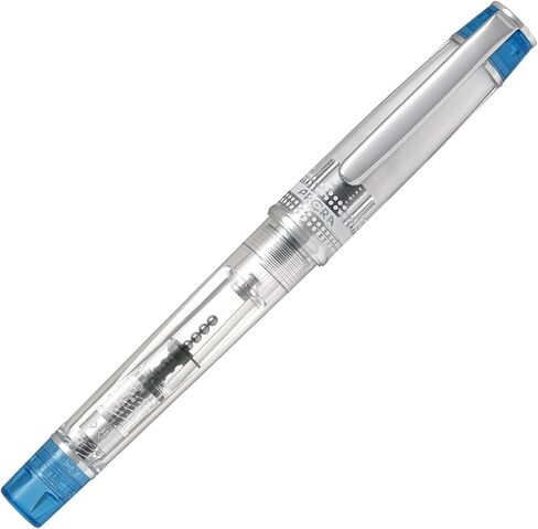 PILOT PFPR1TLBCM Prera Fountain Pen, Color Discount, CM, Calligraphy, Transparent Light Blue in Saudi Arabia