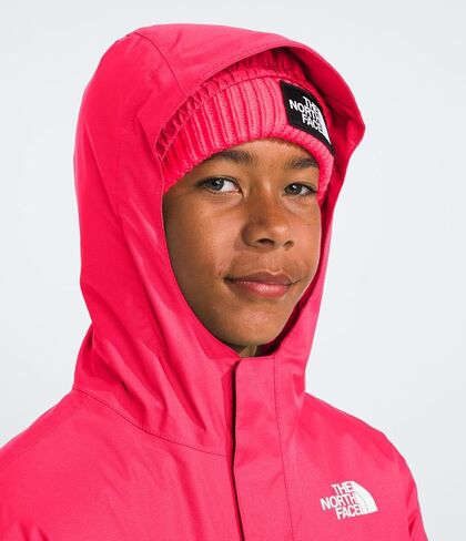 سترة بغطاء للرأس Antora Rain للنساء من THE NORTH FACE (مقاس قياسي ومقاس كبير)، أزرق بصري، مقاس XX-Large in Saudi Arabia