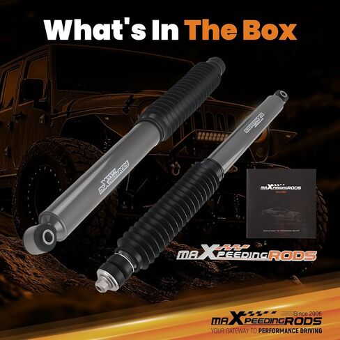 maXpeedingrods 0-4" Rear Shock Absorbers for Ram 2500 2014-2023 2WD 4WD, G1 Version in Saudi Arabia