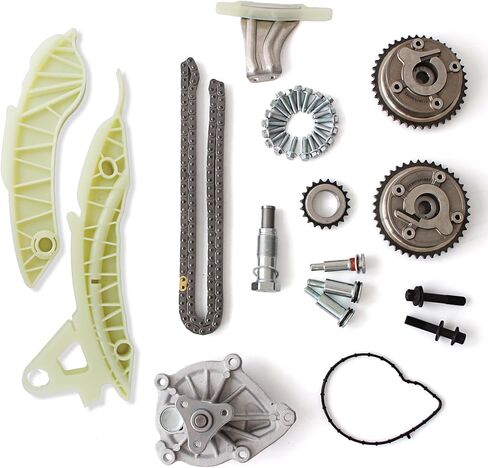 AUCERAMIC Timing Chain Kit with VVT Sprockets & Water Pump Fit for 2007-2016 Mini Cooper 2011-2016 Mini Cooper Countryman 2013-2016 Paceman 1.6L L4 Replace# 11517550484 AW6244 11311439853 11517551484 in Saudi Arabia