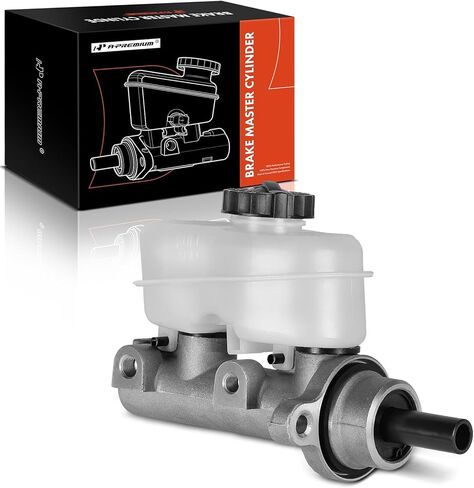 A-Premium Brake Master Cylinder with Reservoir and Cap Compatible with Dodge and Jeep Vehicles - Dakota 1997-1998, Wrangler 1997-2006 - Replaces 4798157 in Saudi Arabia