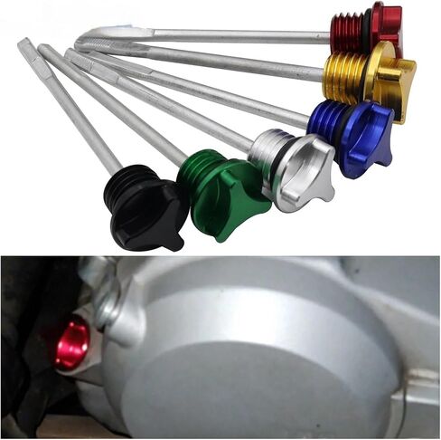 Dipstick for 125cc 140cc 150cc 200cc 250cc for CRF50 Motorcycle Accessories Oil Gauge Dipstick Engine Level for ATV(Black) in Saudi Arabia