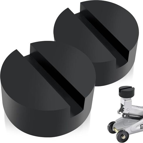 TONDA Floor Jack Rubber Pad, Universal Jack Pad Adapter, Pinch Weld Side Frame Rail Protector, 1 Pack in Kuwait