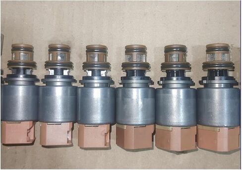 8HP55 ZF8HP55 0BK Original Control Solenoid Set 8HP55A ZF8HP55A Compatible for BMW Compatible for Audi A6 A7 A8 Q5 Transmission 8HP55 in Saudi Arabia