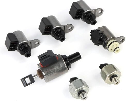 1set CVT Transmissions Valve Body Solenoids JF011E RE0F10A F1CJA Compatible For Nissan Altima Rogue Sentra Compatible For Dodge Caliber L4 2.5L in Saudi Arabia