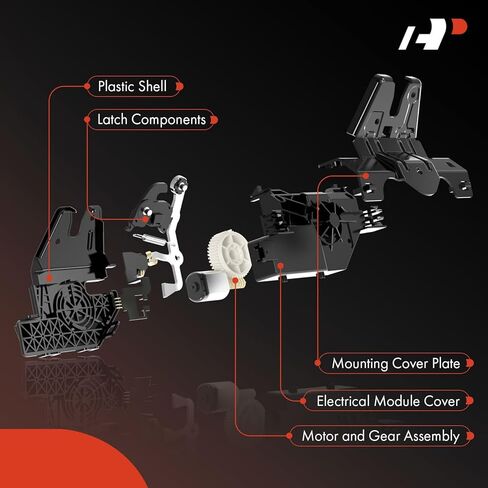 مشغل قفل الباب A-Premium متوافق مع سيارات BMW - F06 640i/640i xDrive Gran Coupe، 650i/650i xDrive Gran Coupe، Alpina B6 xDrive/M6 Gran Coupe - السائق الأمامي، للموديلات ذات الإغلاق الناعم in Saudi Arabia