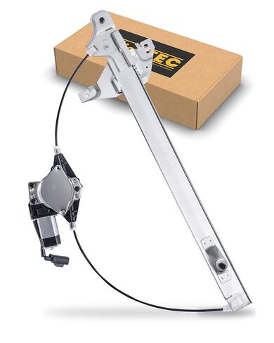 Power Window Regulator with Motor, Rear Left Driver Side, Compatible with Ford F-250 Super Duty/F-350 Super Duty/F-450 Super Duty/F-550 Super Duty 2013-2016, Replace# 751-513 CC3Z2627001D in Saudi Arabia