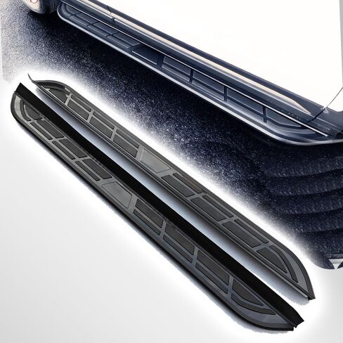 لوحات تشغيل بخطوات جانبية مناسبة تمامًا لهوندا HRV HR-V 2022-2025 خطوات جانبية للباب شديدة التحمل مضادة للانزلاق الخطوة 2 لوحات ملحقات جنبًا إلى جنب ترقية جديدة تمامًا (HKX) in Kuwait