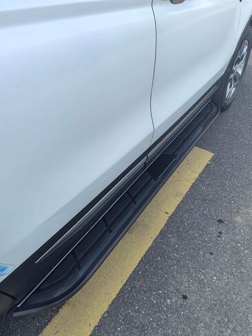 لوحات تشغيل بخطوات جانبية مناسبة تمامًا لهوندا HRV HR-V 2022-2025 خطوات جانبية للباب شديدة التحمل مضادة للانزلاق الخطوة 2 لوحات ملحقات جنبًا إلى جنب ترقية جديدة تمامًا (HKX) in Kuwait