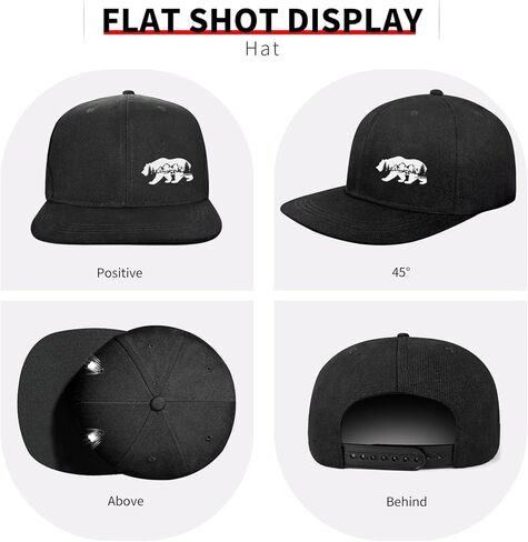 Negi شقة بيل القبعات للرجال بارد روك رول جمجمة قبعة الهيكل العظمي اليد رجل Snapback قبعة البيسبول قبعة سوداء Snapback القبعات لصبي النساء قابل للتعديل شقة حافة مسطحة in Saudi Arabia
