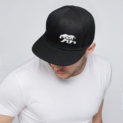 Negi شقة بيل القبعات للرجال بارد روك رول جمجمة قبعة الهيكل العظمي اليد رجل Snapback قبعة البيسبول قبعة سوداء Snapback القبعات لصبي النساء قابل للتعديل شقة حافة مسطحة in Saudi Arabia