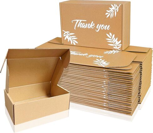 Shipping Boxes Inner Measurement 7x5x2 inches Brown Small Mailing Boxes 50 Pack Cardboard Corrugated Box Mailers (7X5X2) in Saudi Arabia