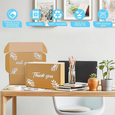 Shipping Boxes Inner Measurement 7x5x2 inches Brown Small Mailing Boxes 50 Pack Cardboard Corrugated Box Mailers (7X5X2) in Saudi Arabia