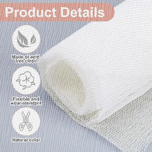 Mull Cloth for Book Binding, 39 x 45 Inch Bookbinding Cloth Repair Kit Bookcloth Cover for Repairing Binding of Old Books in Saudi Arabia