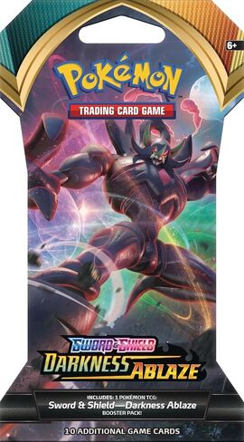 Pokemon TCG Darkness Ablaze Booster Pack (10 Cards) in Saudi Arabia