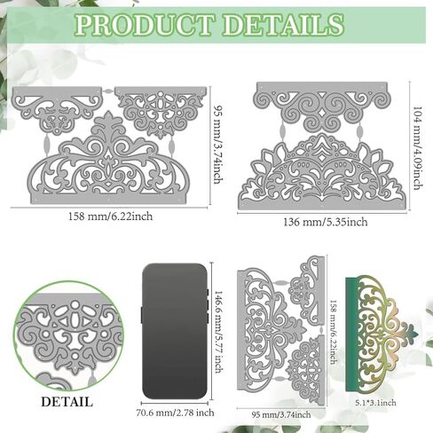 MAYJOYDIY Polar Bears Carbon Steel Cutting Dies Animal Metal Cutting Dies for Card Making Christmas Winter Embossing Dies Stencil for Scrapbooking DIY Album Paper Cards Decoration in Saudi Arabia
