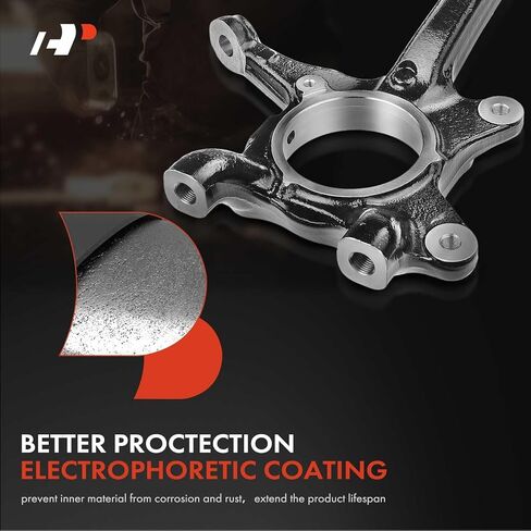 A-Premium 2 x Front Suspension Steering Knuckle Compatible with Toyota Tacoma 2005-2019, 4WD or Pre Runner Model Only, Replace # 43212-04050 in Saudi Arabia