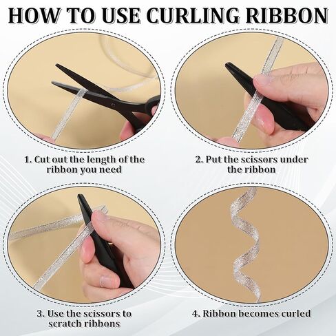 6 Rolls Silver Organza Ribbons 150 Yards 1/4inch Thin Sparkly Fabric Ribbon Cut Edge Christmas Ribbon for Gifts DIY Party Wrapping Wedding Decoration and Crafts in Kuwait