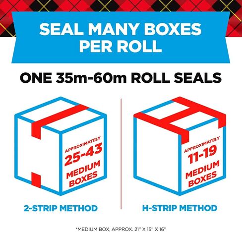 Scotch® Heavy-Duty Shipping Packing Tape, 1 7/8" x 43 7/10 Yd., Pack of 6 in Saudi Arabia