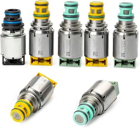 6T45E 6T40E 6T45 6T40 Transmission Shift Solenoid Valve 7PCS Compatible For Chevrolet Cruze Epica Lacetti Astra For Buick LaCrosse in Saudi Arabia