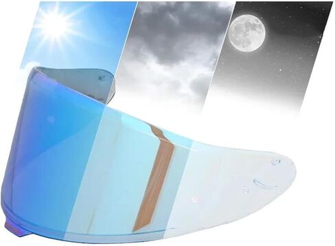 Photochromic Visor for SHOEI RF1400 RF-1400 NXR2 CWR-F2 Z8 CWR-F2R X15 X-15 X-Fifteen X-SPR Pro Autochromic Lenses Helmet Shield(Photochromic Red) in Saudi Arabia