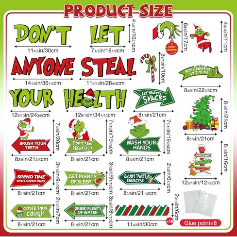 Christmas Bulletin Board Decorations, Red Green Holiday Bulletin Board Set for Xmas Classroom Decor, Funny Cartoon Theme Merry Christmas Decorations for Office in Saudi Arabia