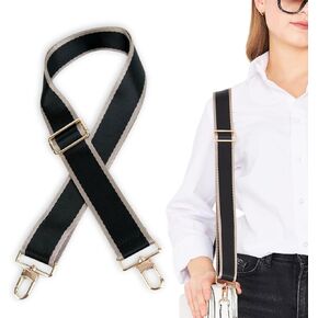 Wide Purse Strap Crossbody Replacement Strap for Handbags Adjustable Bag Strap in Saudi Arabia