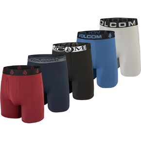 Volcom Mens Boxer Briefs Poly Spandex Performance Boxer Briefs Underwear in Saudi Arabia