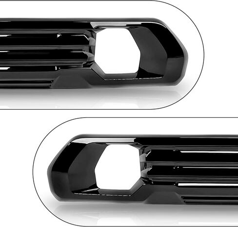 مصد شبكة الشواية الأمامية السفلية من Partsflow جميع الكروم لـ 2019-2022 GMC Sierra 1500 AT4 Denali style 84176747 in Kuwait