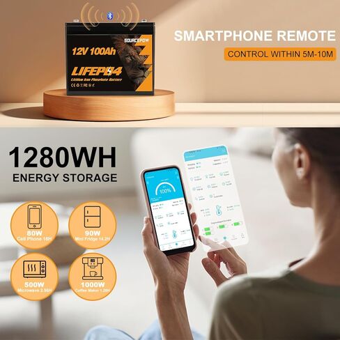 بطارية ليثيوم 12.8 فولت 170 أمبير LiFePO4 BCI Group 31، بطاريات دورة عميقة قابلة لإعادة الشحن مع 150 أمبير BMS، 8000+ دورات عميقة، لمحرك التصيد والقوارب والمركبات الترفيهية والطاقة الشمسية وخارج الشبكة in Saudi Arabia