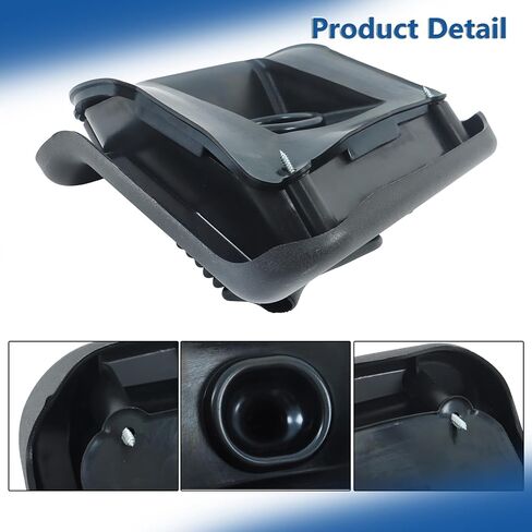 Silscvtt 1PCS Black 4 x 4 Transfer Case Manual Shifter Boot Replacement for F250 F350 5.4L 6.0L 1999-2007 F81Z7277BC in Saudi Arabia