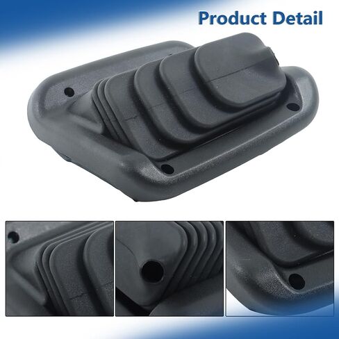 Silscvtt 1PCS Black 4 x 4 Transfer Case Manual Shifter Boot Replacement for F250 F350 5.4L 6.0L 1999-2007 F81Z7277BC in Saudi Arabia