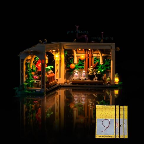 LED Lighting Compatible with Lego Hogwarts Castle Magic herbology Classes 76445，Light Kit Compatible with Lego 76445, NOT Included The Model Set - JUST Lights in Saudi Arabia