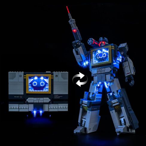 طقم إضاءة متوافق مع محولات Lego 10358: Soundwave - لا يوجد نموذج فقط، ملحقات إضاءة LED متوافقة مع محولات Lego: Sonic (الإصدار القياسي) in Saudi Arabia