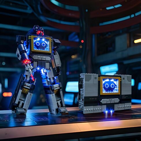 طقم إضاءة متوافق مع محولات Lego 10358: Soundwave - لا يوجد نموذج فقط، ملحقات إضاءة LED متوافقة مع محولات Lego: Sonic (الإصدار القياسي) in Saudi Arabia